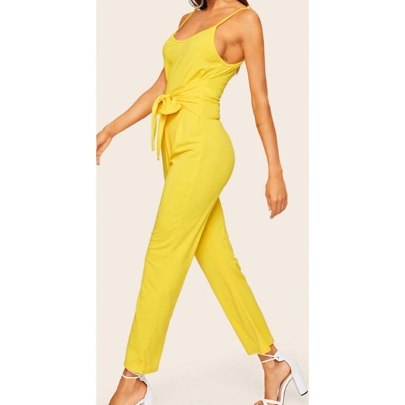 Other - SOLD HP 🎊🎉Golden Glamorous Jumpsuit